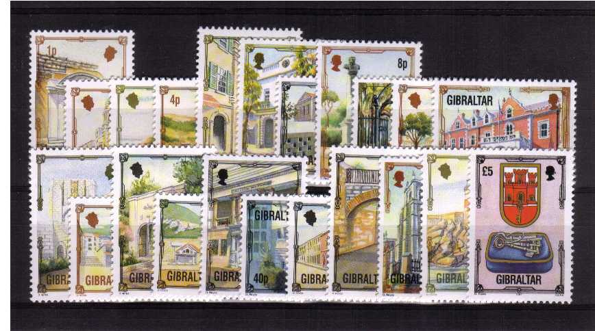 Architectural Heritage set of twenty two superb unmounted mint.<br/><b>QPQNO</b>