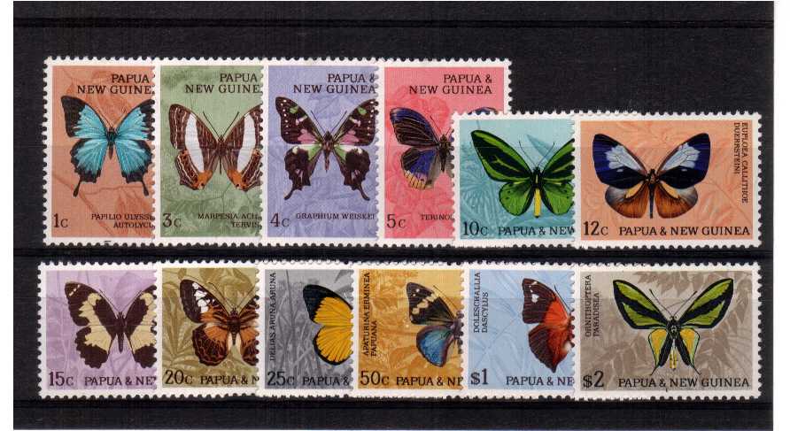 superb unmounted mint set of 12