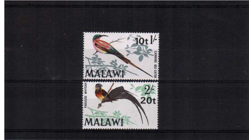 Birds - Superb unmounted mint set of two.
