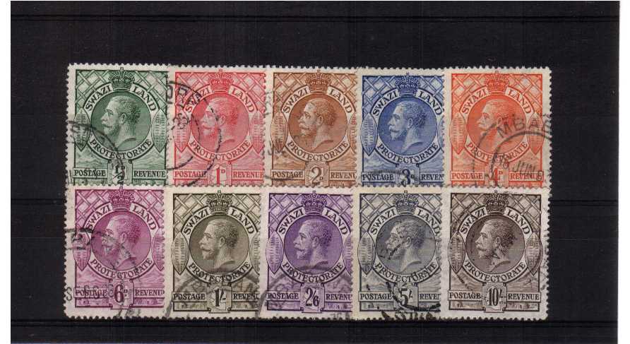 superb fine used set of 10