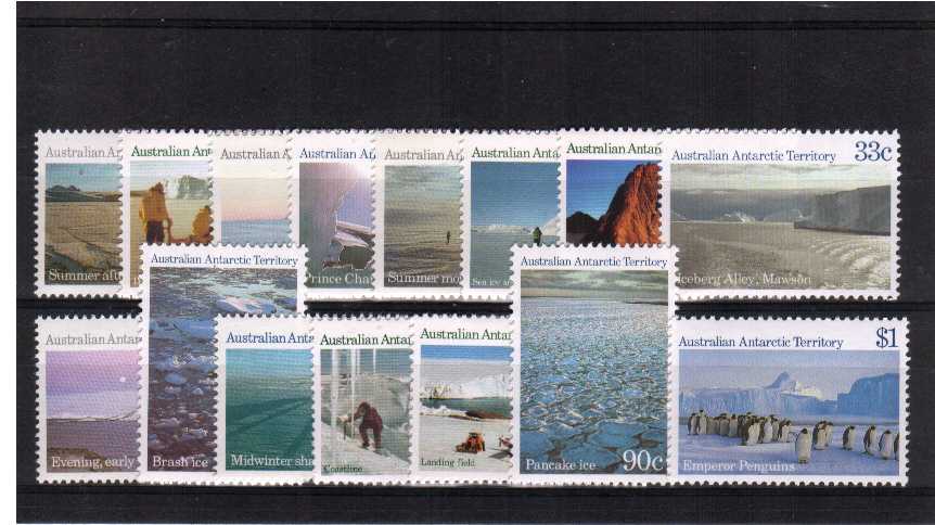 Superb unmounted mint set of fifteen