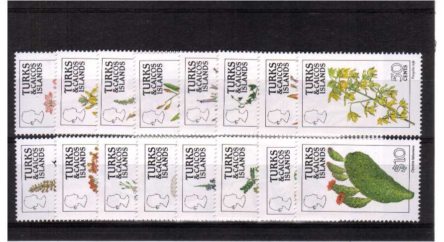 perf 14 - superb unmounted mint set of 16