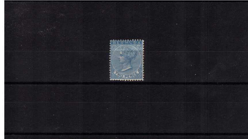 2d Bright Blue - A bright and fresh well centered stamp mounted mint. SG cat �450