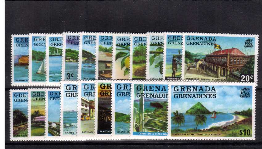 Scenes set of twenty superb unmounted mint