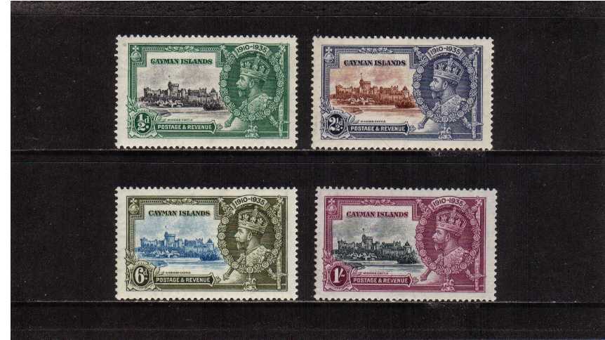 Silver Jubilee set of four lightly mounted mint.<br/><b>SEARCH CODE: 1935JUBILEE</b>