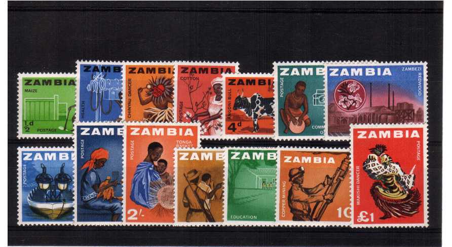 A superb unmounted mint set of fourteen.