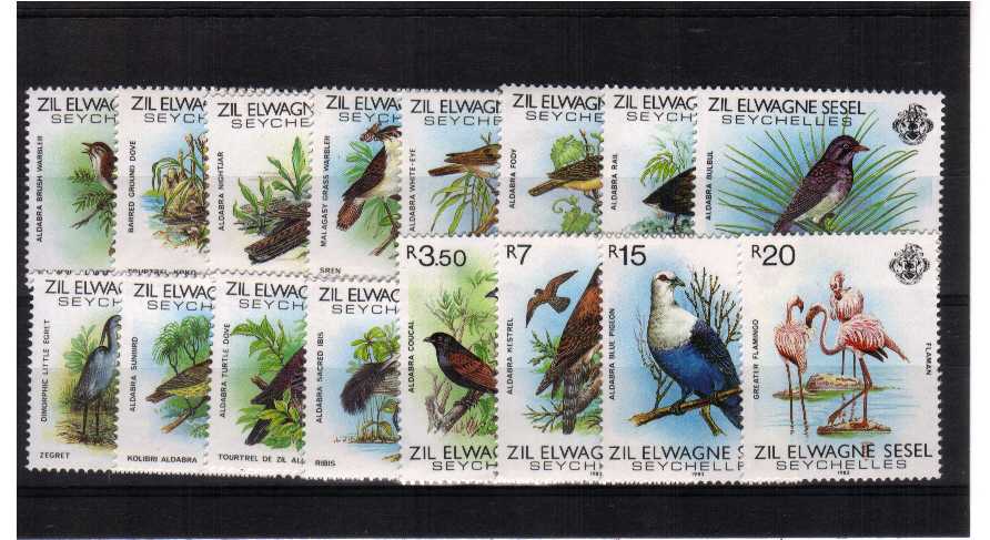 A superb unmounted mint set of sixteen.