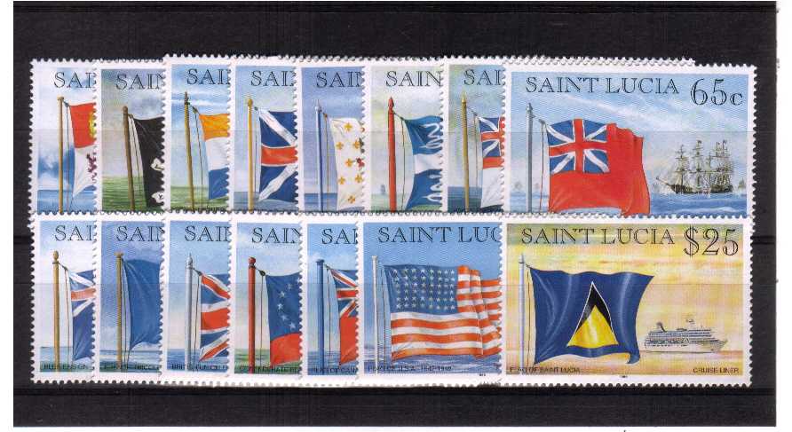 superb unmounted mint set of 15