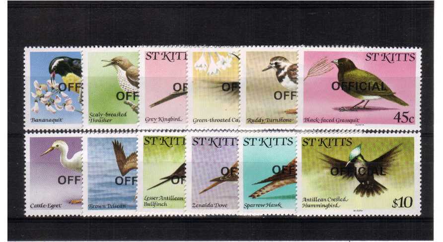 superb unmounted mint set of 12