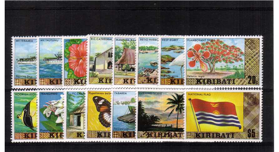superb unmounted mint set of 15