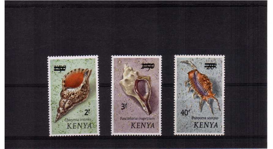 superb unmounted mint set of 3