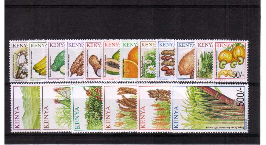 superb unmounted mint set of 18