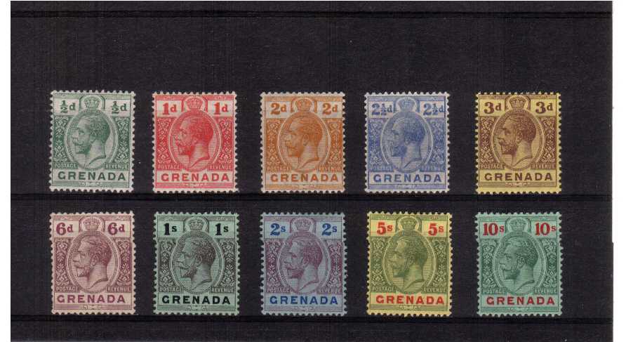 fine mounted mint set of 10