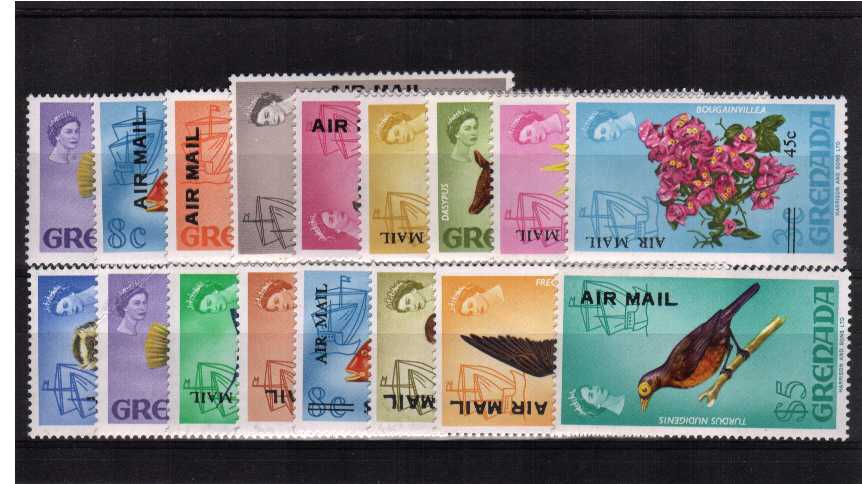 Superb unmounted mint set of seventeen.<br/><b>ZQR</b>