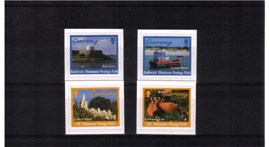 self adhesives set of 4 superb unmounted mint