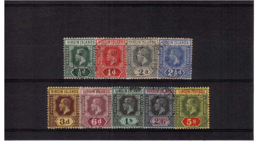 fine mounted mint set of 9