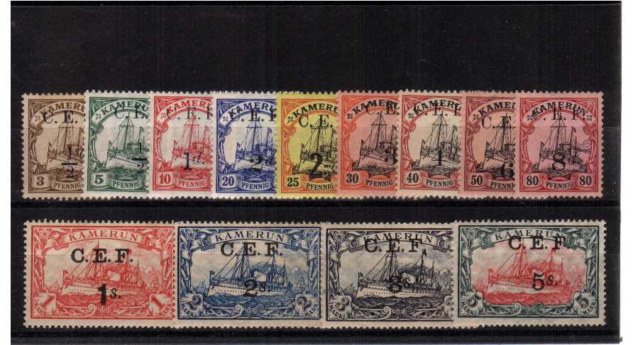 fine mounted mint set of 13