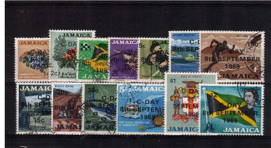 A good fine used set of thirteen
<br/><br/>
<b>NYQ08</b>