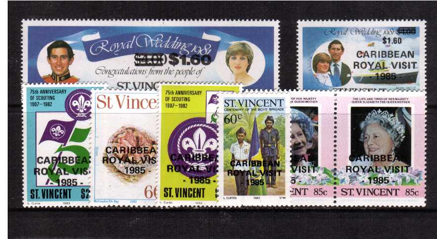 Royal Visit set of eight superb unmounted mint.
<br/><br/>
<b>NYQ08</b>