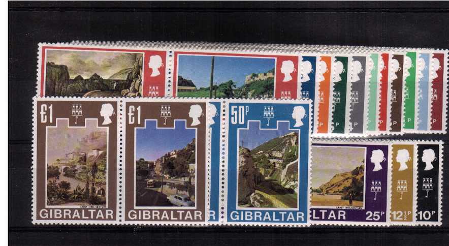 ''Now and Then'' set of thirty-two superb very lightly mounted mint.<br/><br/>
<b>NYQ08</b>