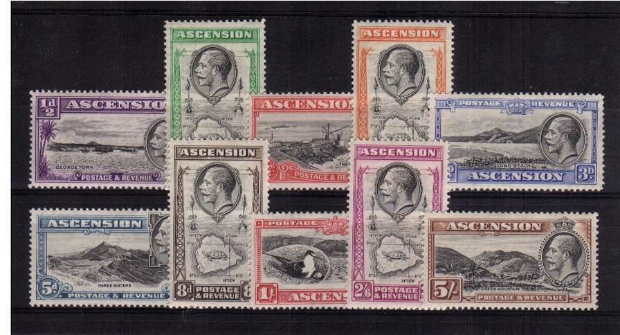 Superb very, very lightly mounted mint set of ten. Superb!