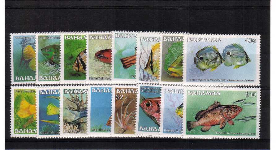 Superb unmounted mint set of sixteen - No imprint date