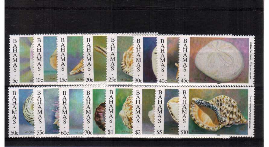 Superb unmounted mint set of sixteen