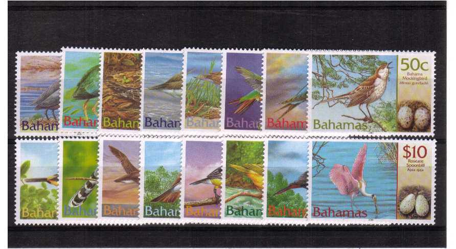 Superb unmounted mint set of sixteen