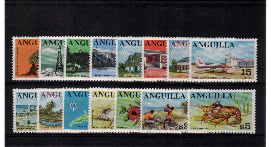 fine mounted mint set of fifteen.