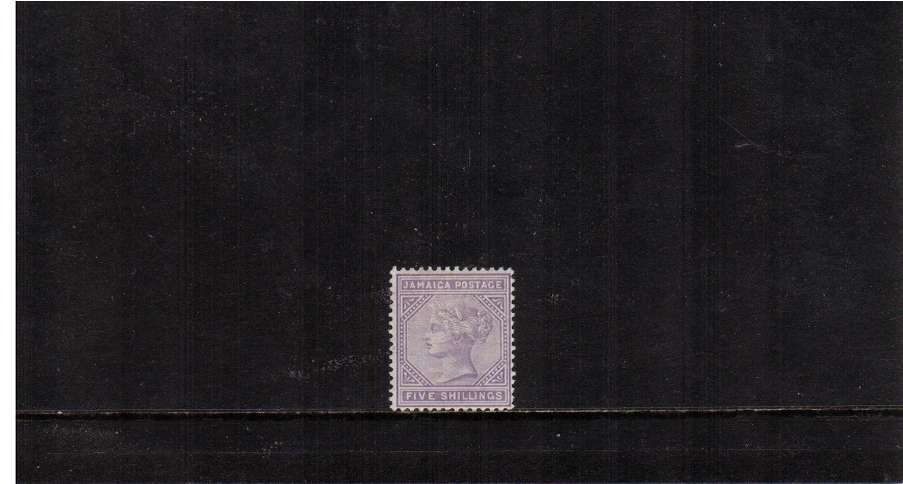 5/- Lilac. A stunning stamp superb unmounted mint!! Rare in this condition!
<br/><br/>
<b>NYQ09</b>