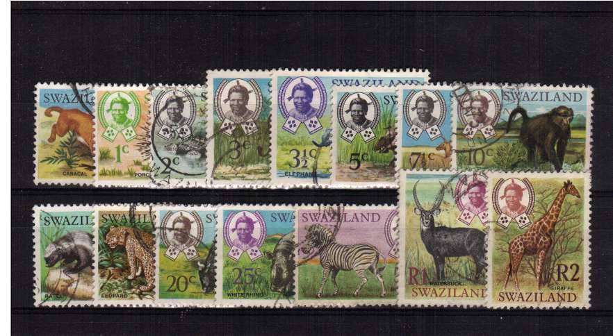 Superb fine used set of fifteen.