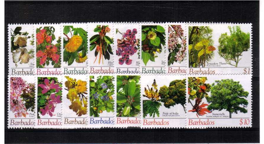 A superb unmounted mint set of fifteen