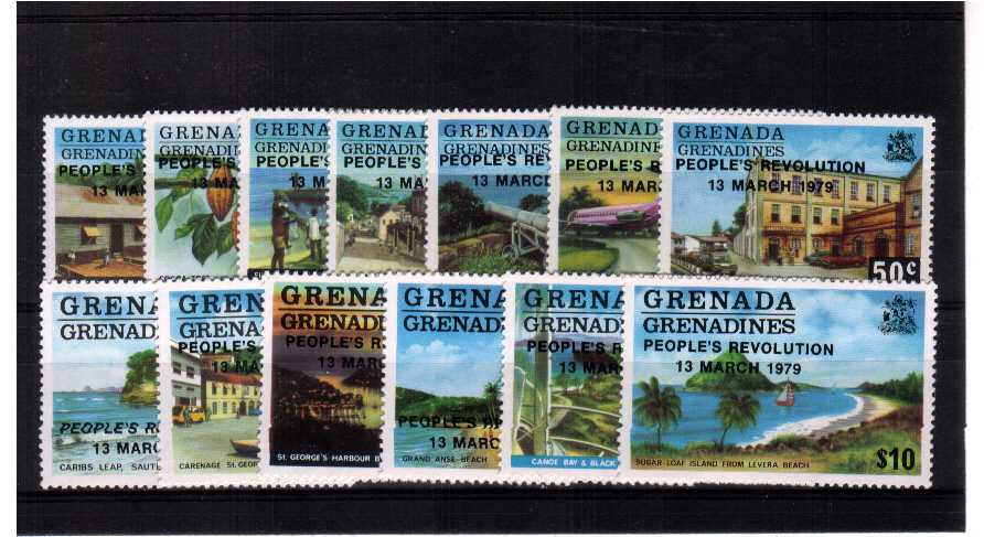 superb unmounted mint set of thirteen