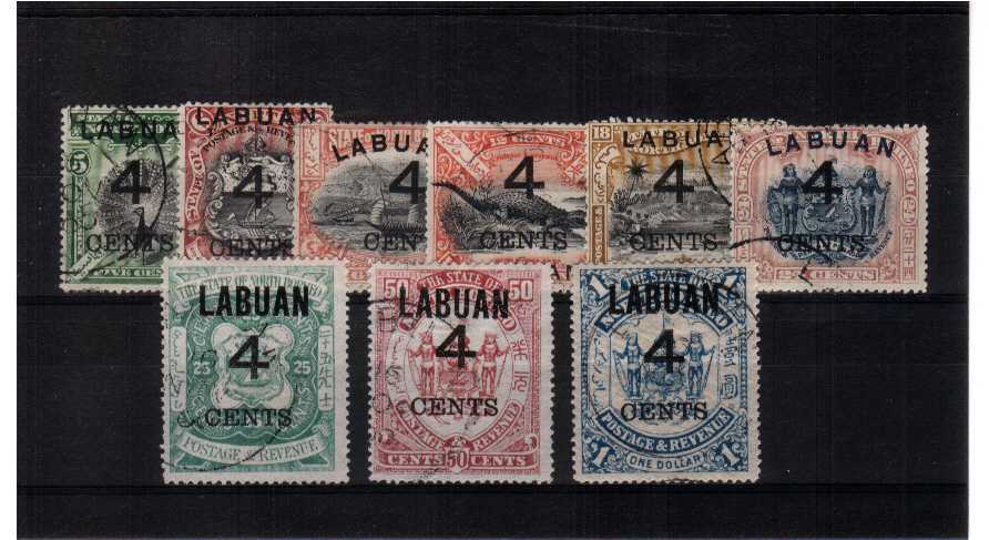 fine used set of 9