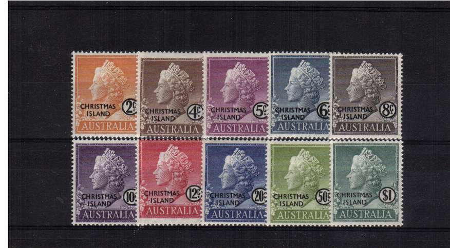 A lightly mounted mint set of ten.<br/><b>ZQB</b>