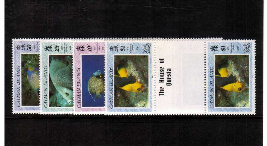 superb unmounted mint set of 4 in gutter pairs
