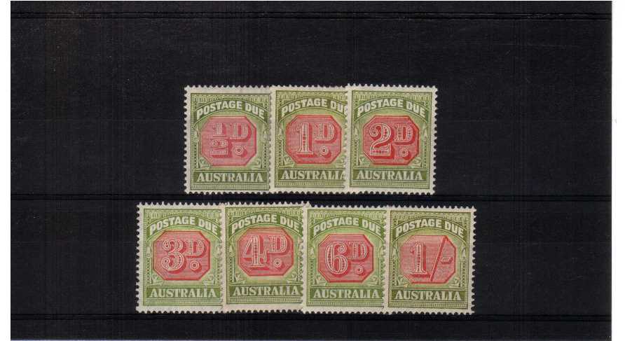 fine lightly mounted mint set of 7