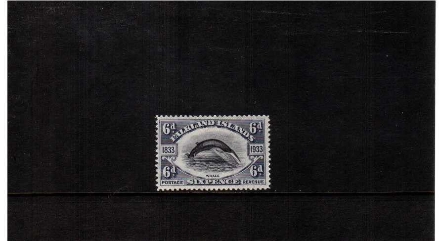 whales - fine lightly mounted mint single
