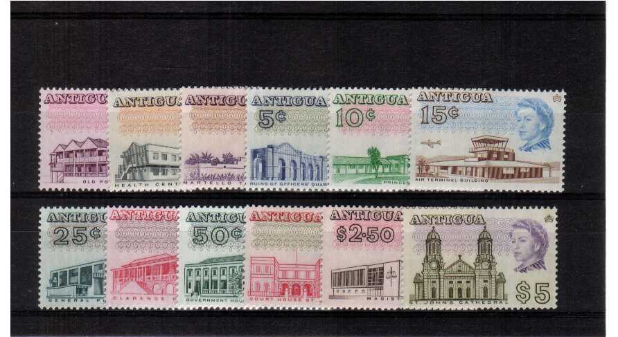 Superb unmounted mint GLAZED PAPER set of 12