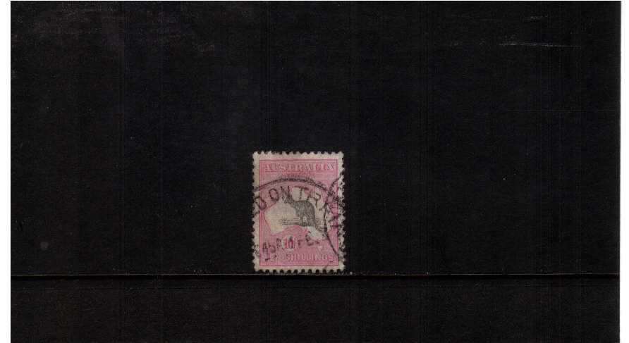 10/- a good sound used stamp cancelled with a CDS Cat £110