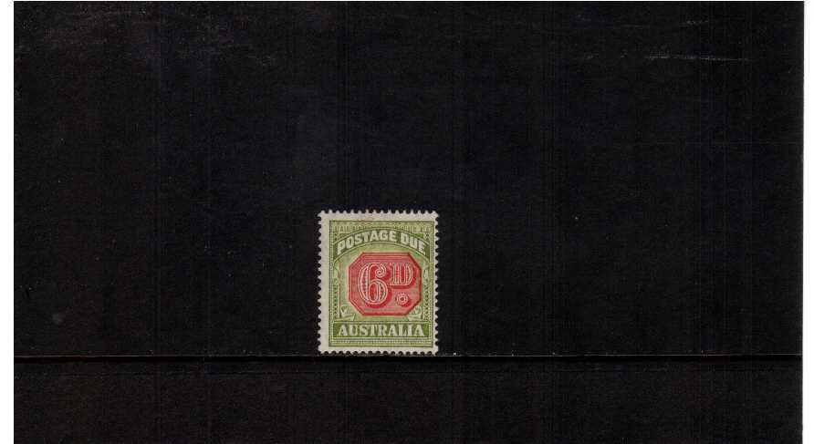 6d Postage Due - a lightly mounted mint single.