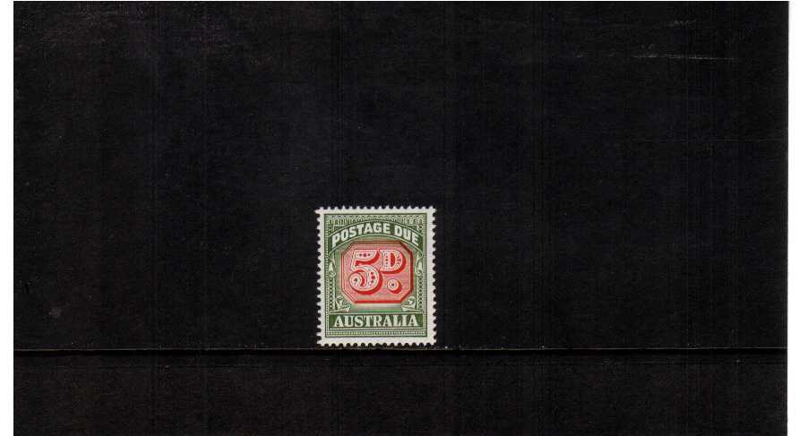 5d Postage Due - Die II superb unmounted mint single