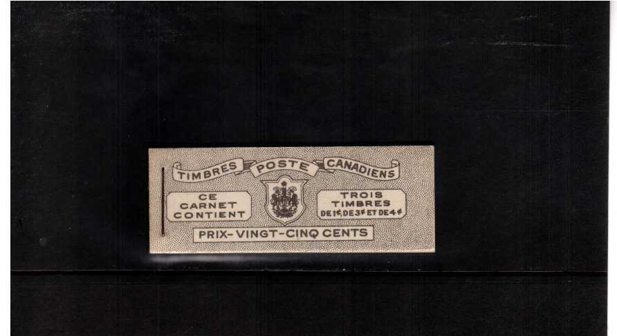 booklet superb and fresh with FRENCH inscription