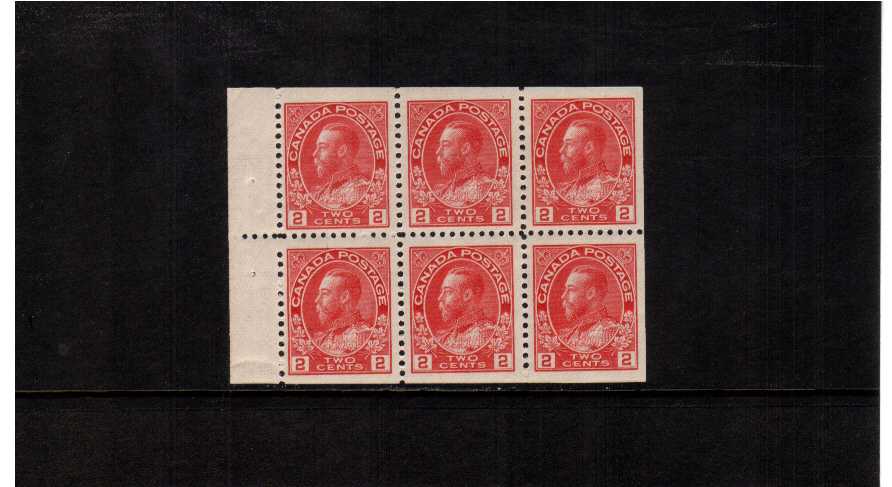 superb unmounted mint booklet pane of 6