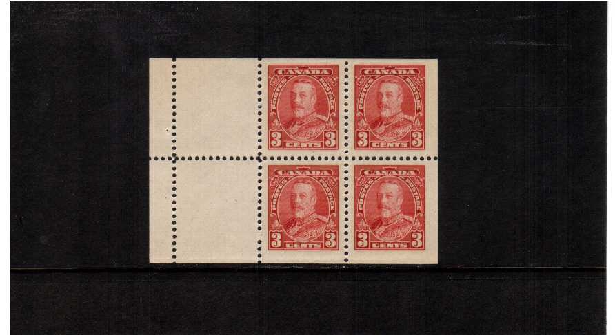 superb unmounted mint booklet pane of 4