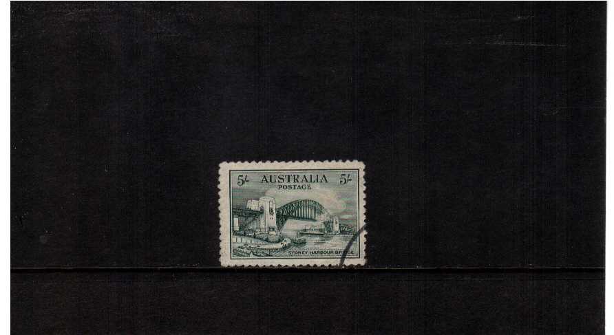 the famous SYDNEY HARBOUR BRIDGE stamp fine used