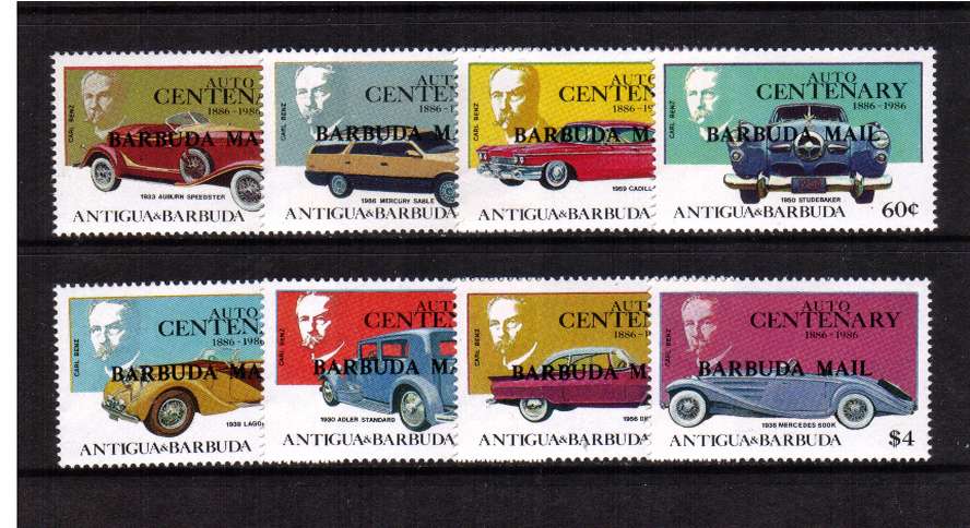 Centenary of First Benz Motor Car<br/>
set of eight superb unmounted mint
<br/><b>QQP</b>