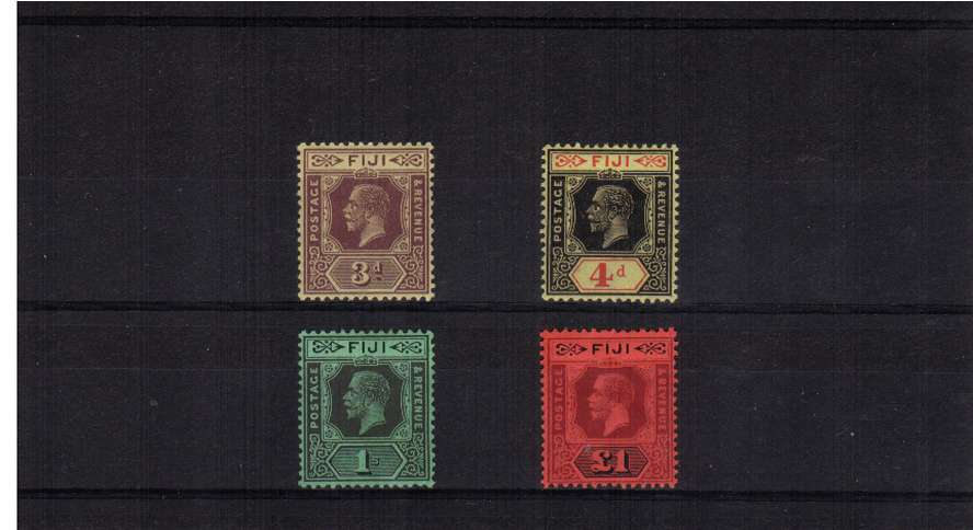 The DIE II set of four very lightly mounted mint with just a trace of a hinge. <br/>A scare, seldom seen set!
<br/><b>QQP</b>