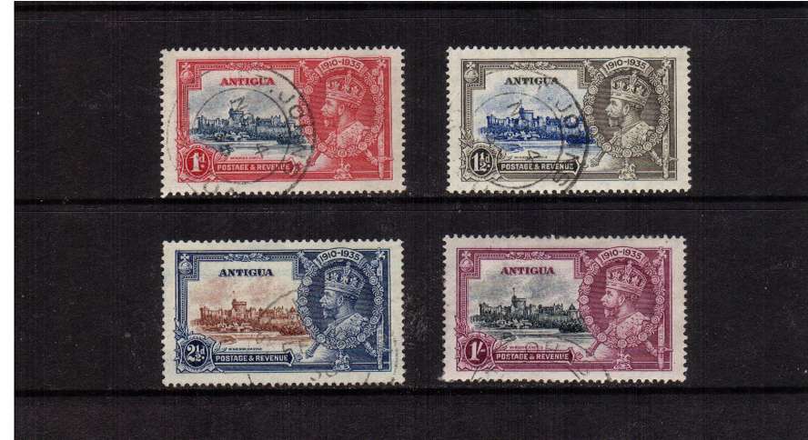 Silver Jubilee set of four fine used<br/><b>QQZ</b>