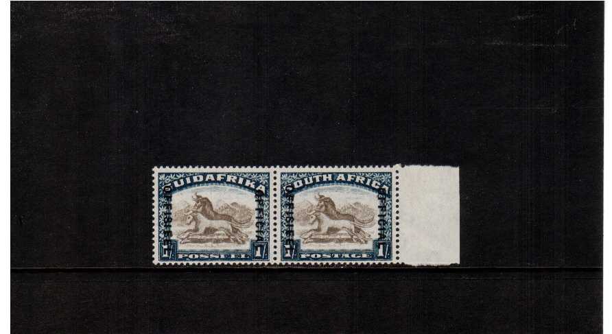 superb very lightly mounted mint marginal pair